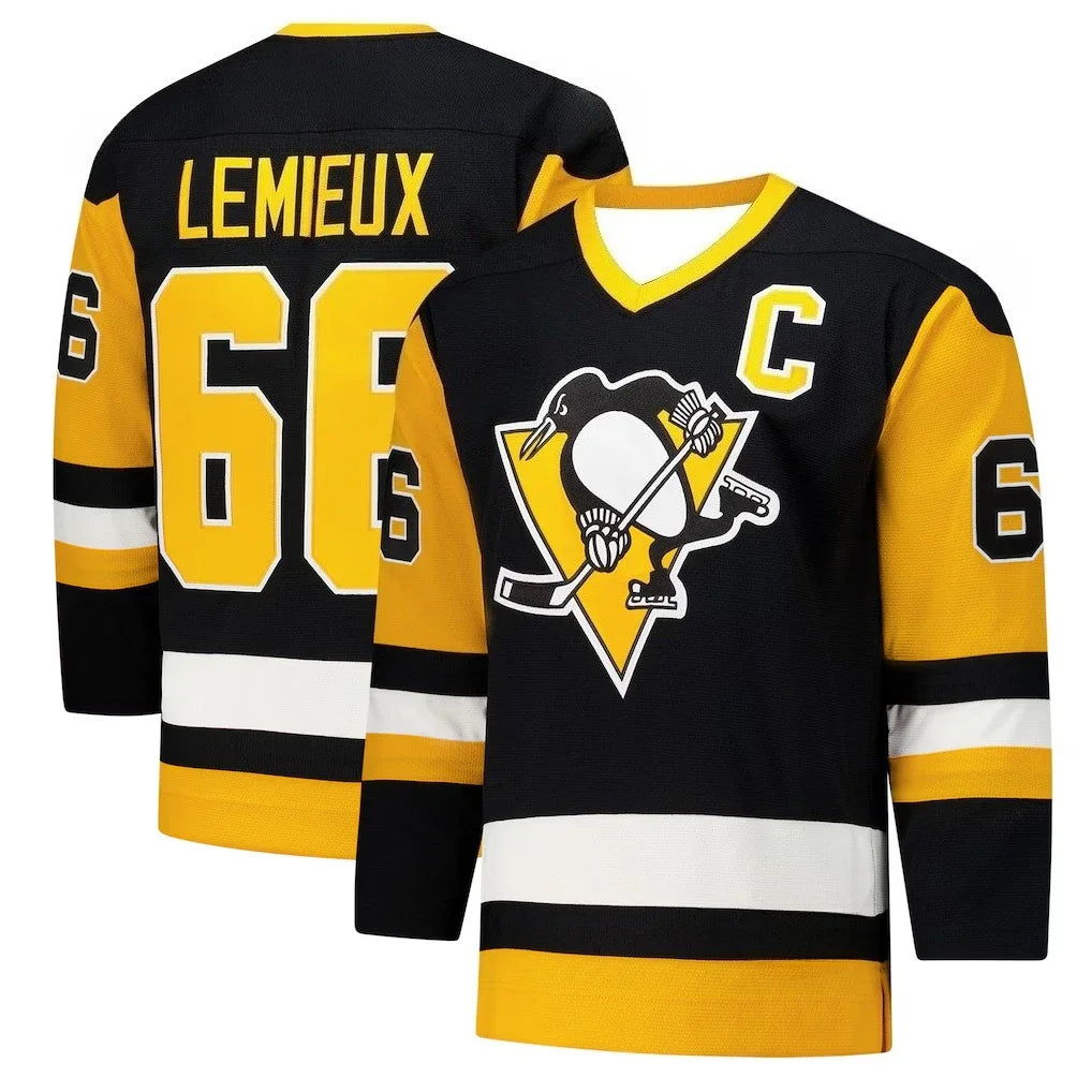 Player Number Hockey Graphic Long Sleeve Jersey For Sports Outfits