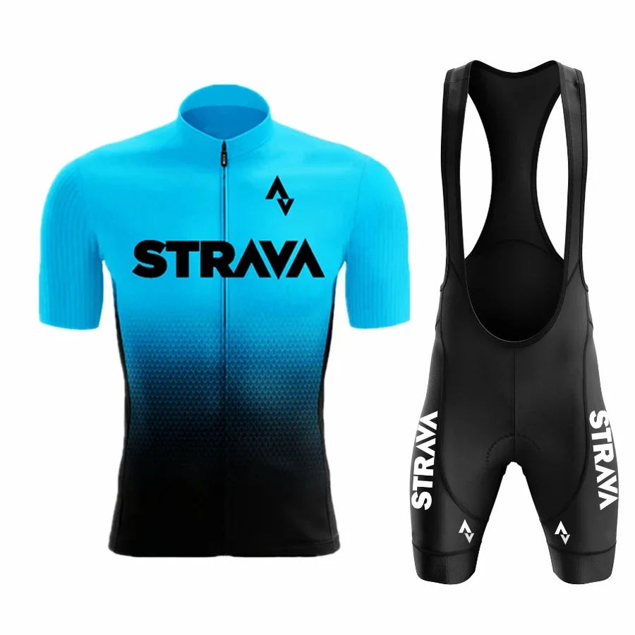 Men's Graphic Cycling Jersey and Shorts with Outfit Set Options