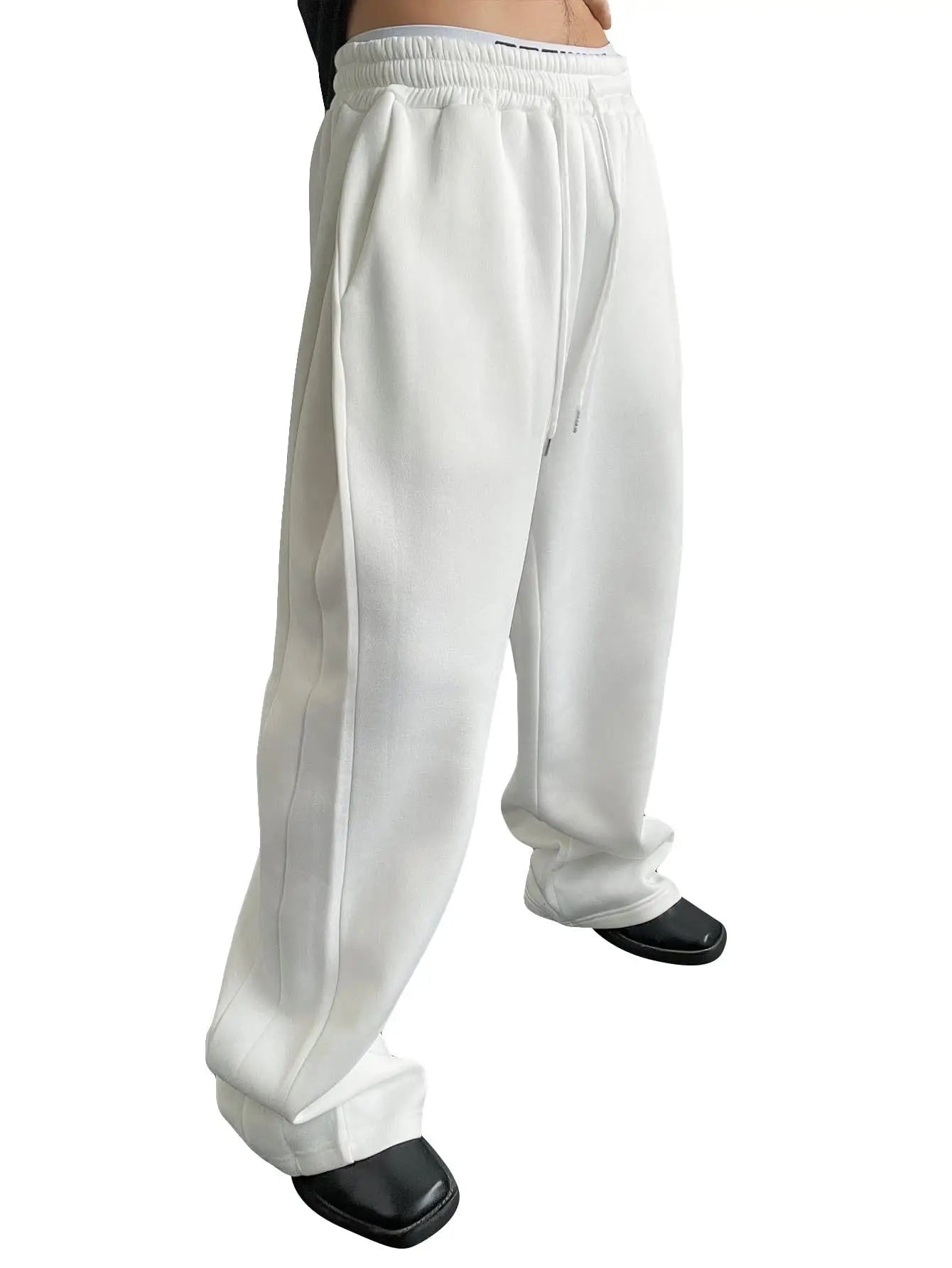 Men's Drawstring Waist Casual Pants For Everyday Wear