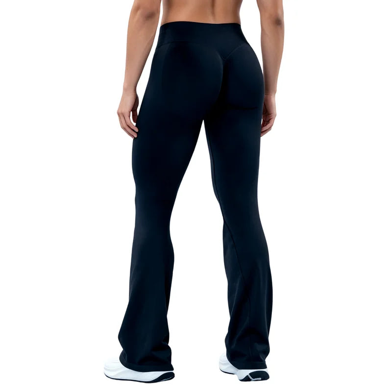 Women's Flared Leggings For Workout Outfits And Layering