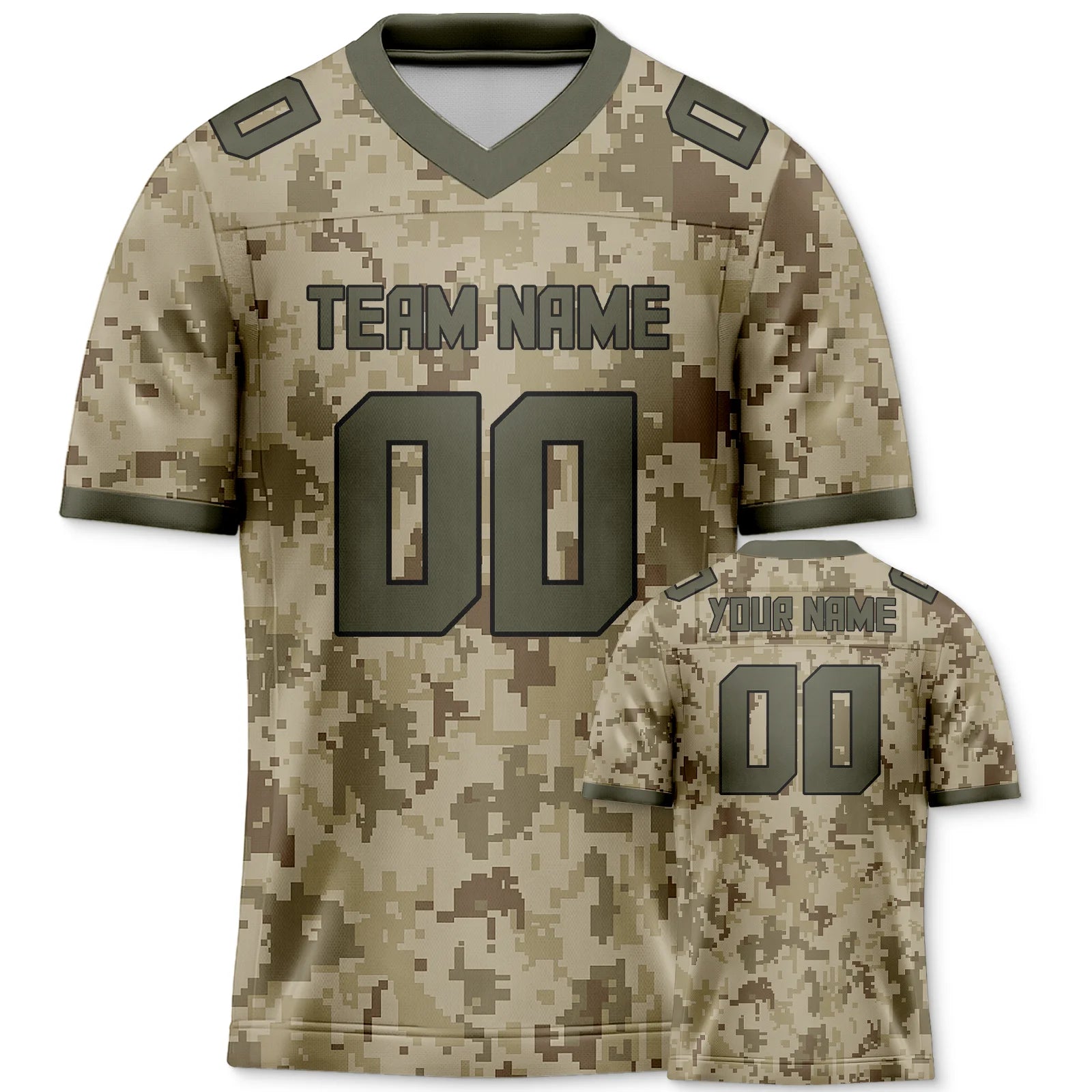 American Football Graphic Short Sleeve Sports Jersey with Number Print