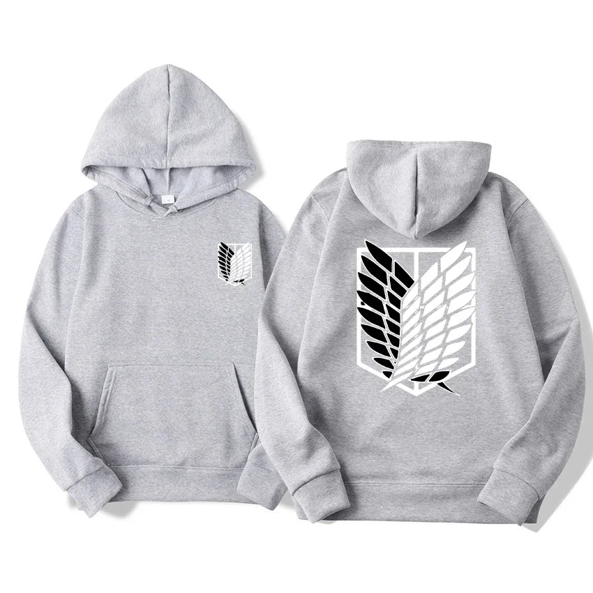 Attack on Titan Graphic Pullover Hoodie