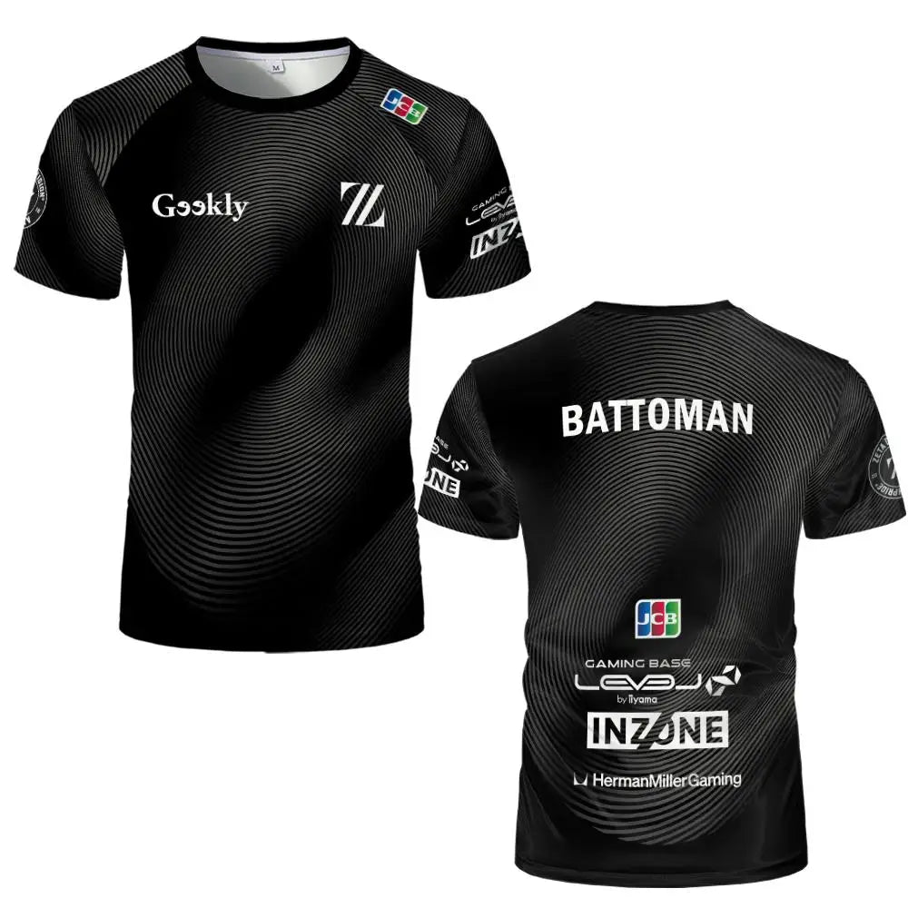 Zeta Division Esports Short Sleeve T-shirt For Sports Outfits