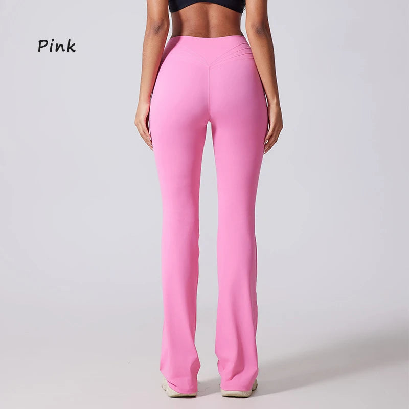 Women's Flared Leggings For Workout Outfits And Layering