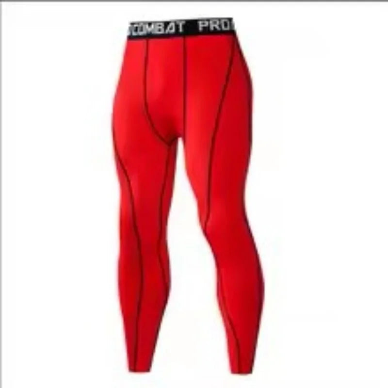 Men's Fitted Training Leggings for Gym and Running