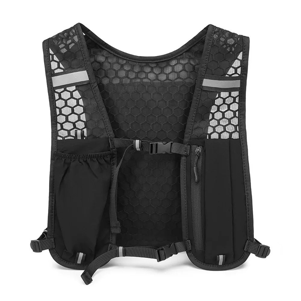 Running Hydration Chest Storage Backpack For Workout Outfits