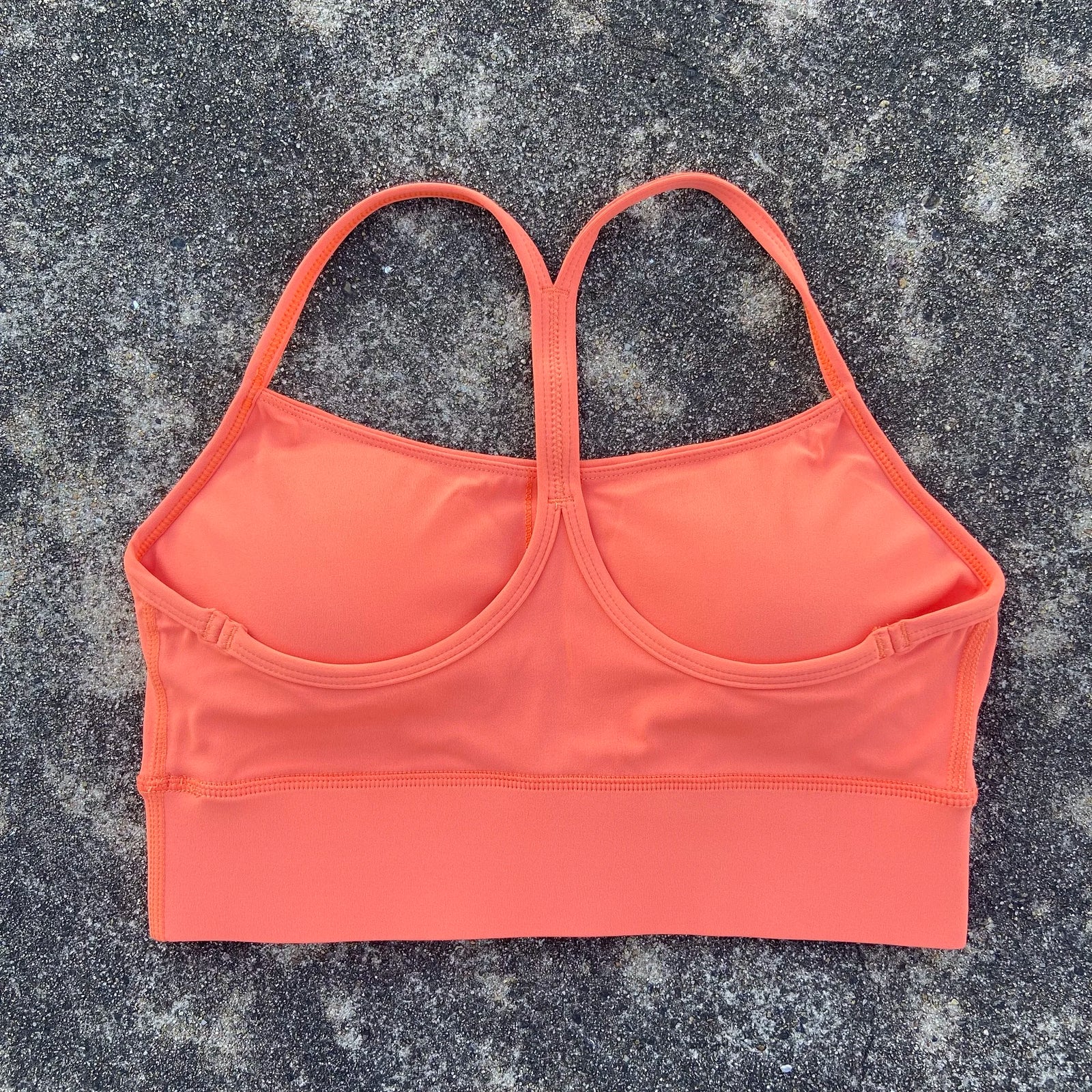 Women's Thin Strap Scoop Neck Sports Bra