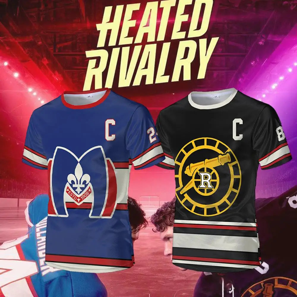 Rivalry Player Number Graphic Short Sleeve T-shirt For Sports Outfits
