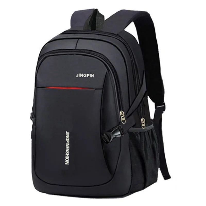 Multi Pocket Backpack with Carry Handle and Dual Shoulder Straps