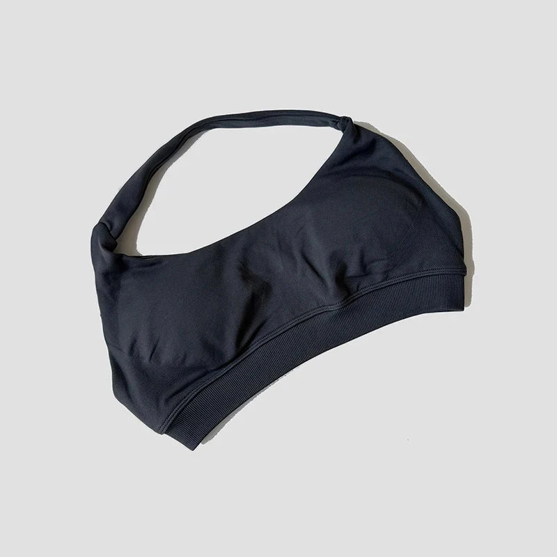 Women's Scoop Neck Halter Sports Bra
