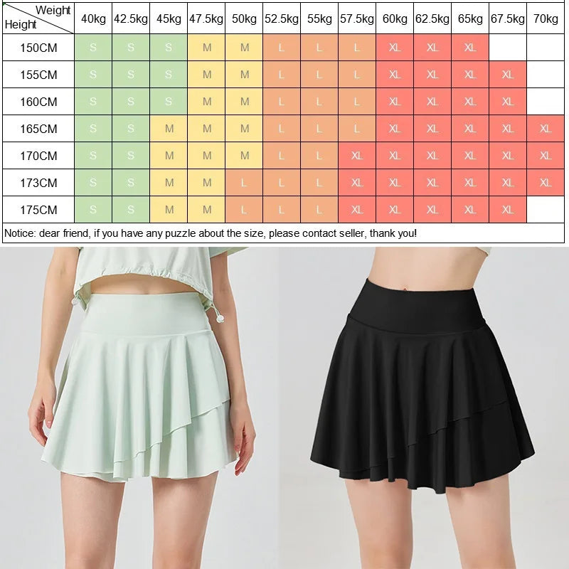 Women's Pleated Tennis Skort