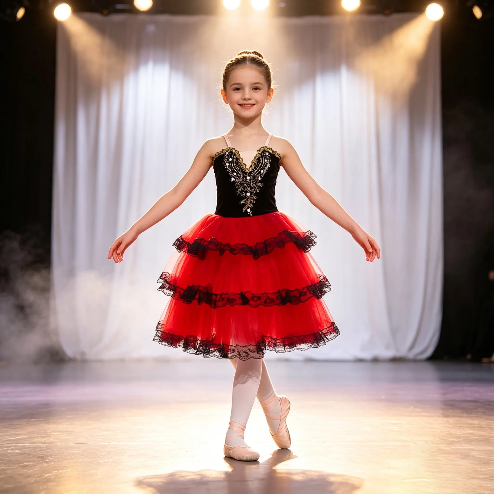 Romantic Ballet Tutu Costume with Child and Adult Labelled Size Options
