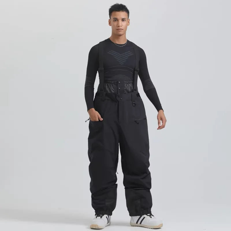 Full Length Suspender Ski and Snowboard Winter Bib Pants