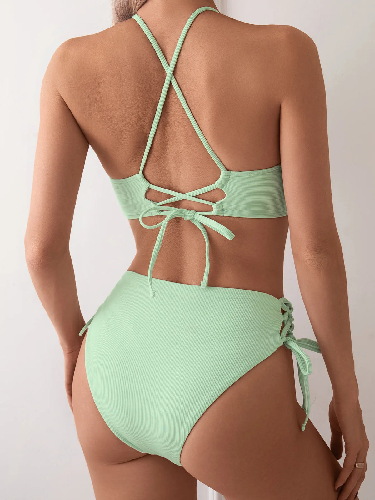 V-Neck Triangle Bikini