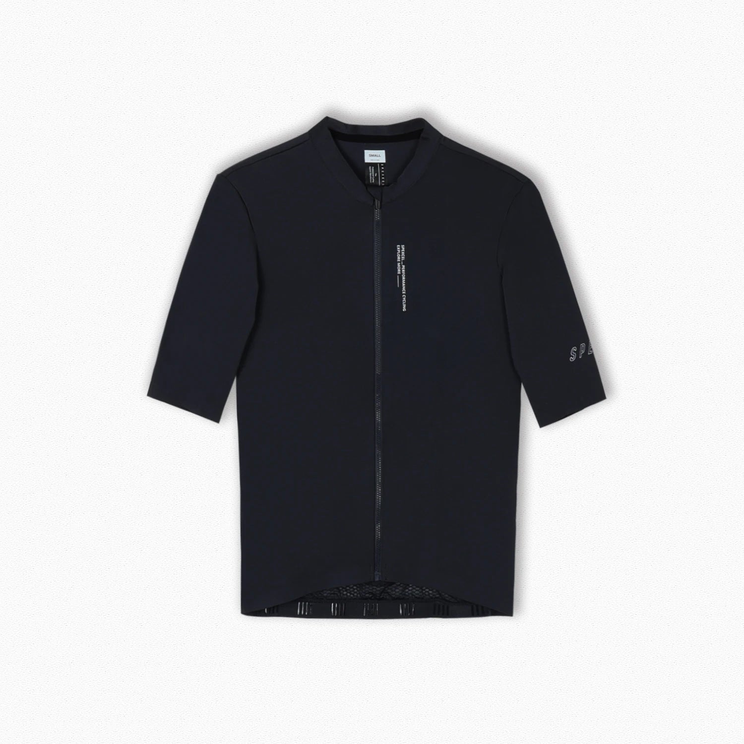 Men's Short Sleeve Zip-Front Cycling Jersey for Summer Road Bike Rides