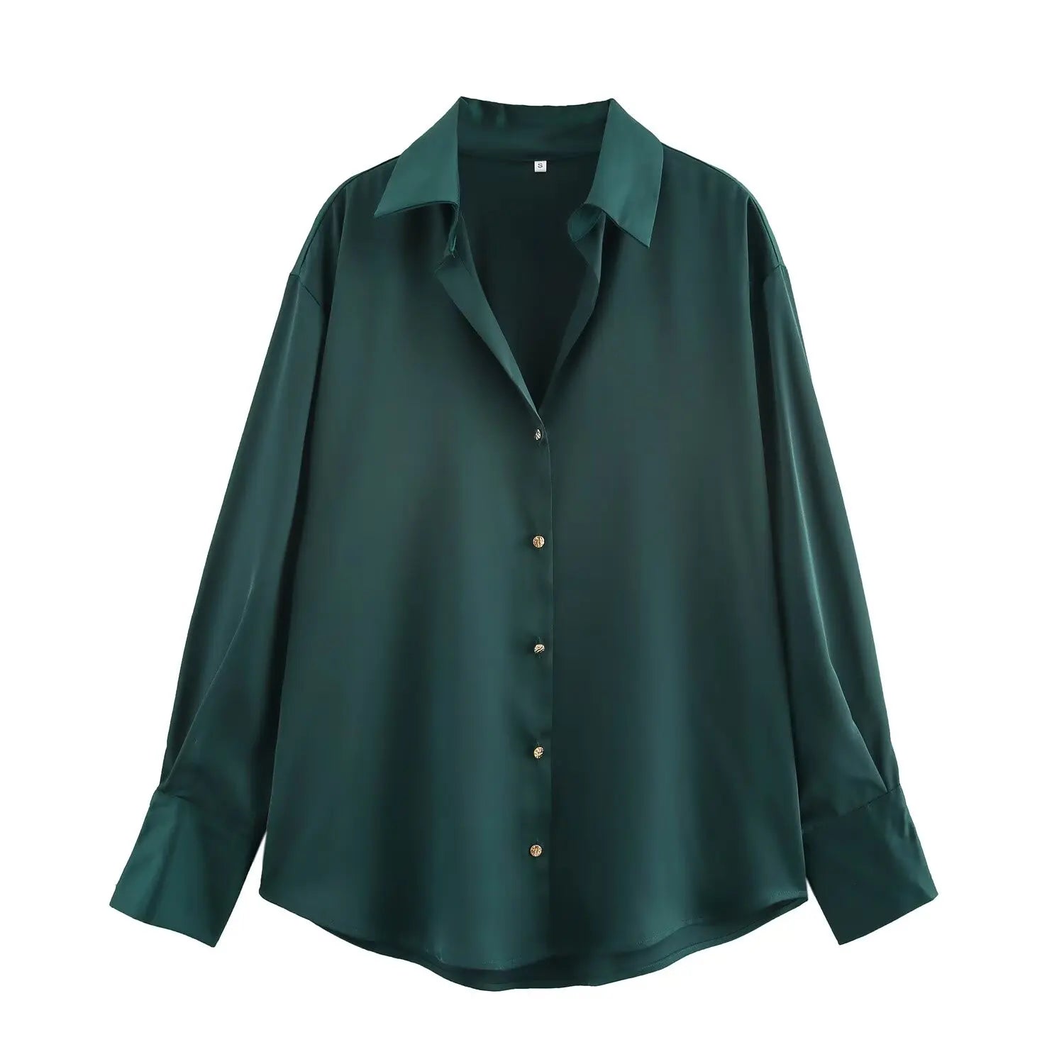Women's Collared Long Sleeve Shirt