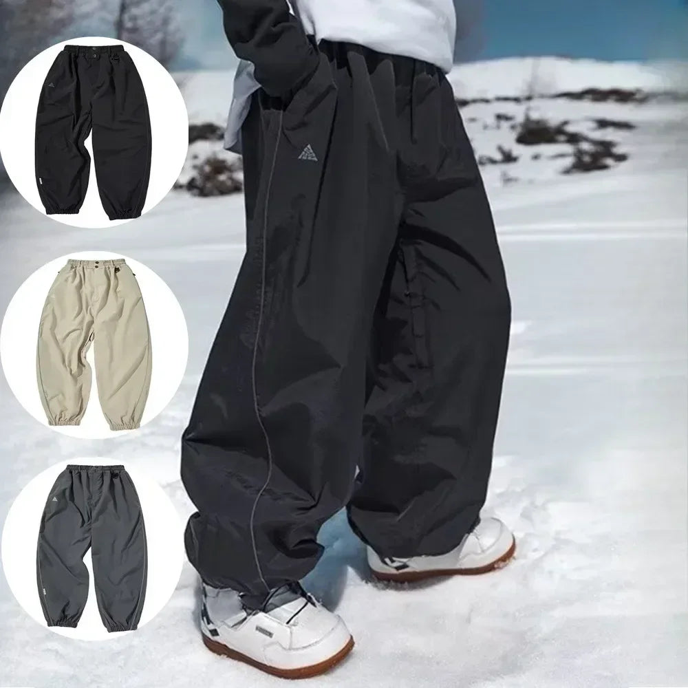 Full Length Loose Fit Ski and Snowboard Winter Pants