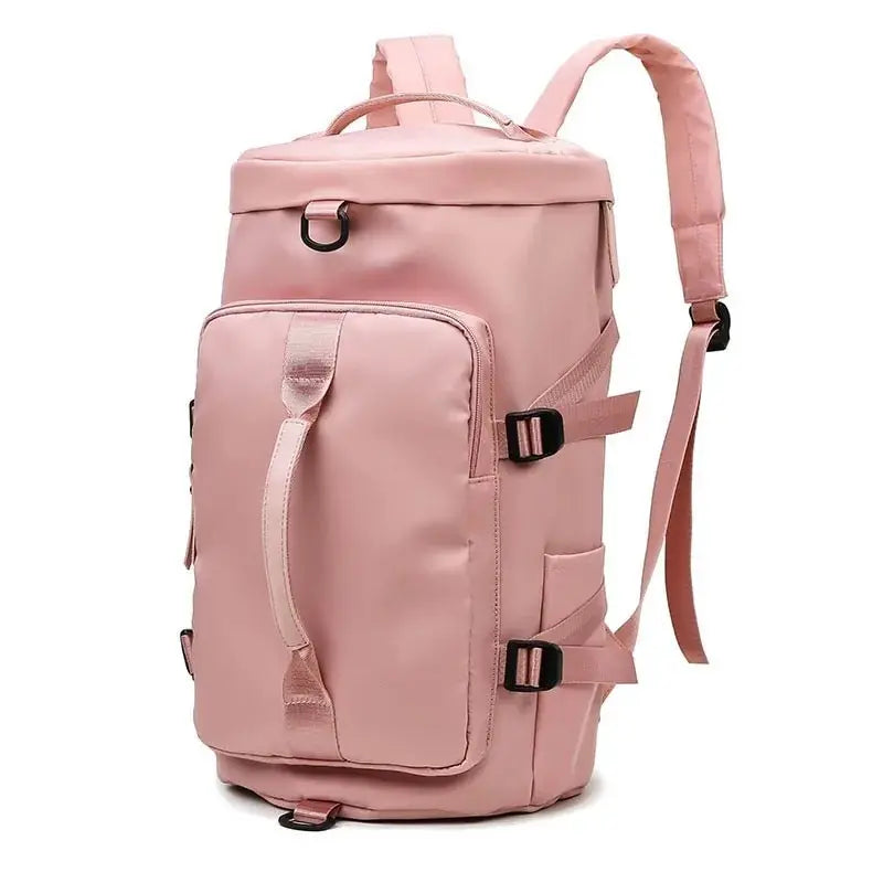 Convertible Duffel Travel Bag with Shoulder and Backpack Straps