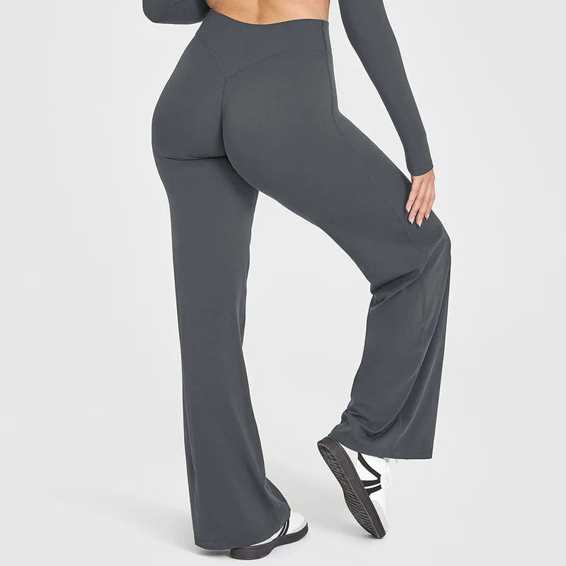 Women's Loose Wide Leg Yoga Pants For Workout Outfits