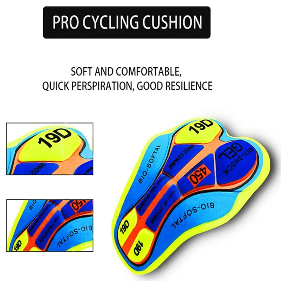 Men's Graphic Cycling Jersey and Shorts with Outfit Set Options