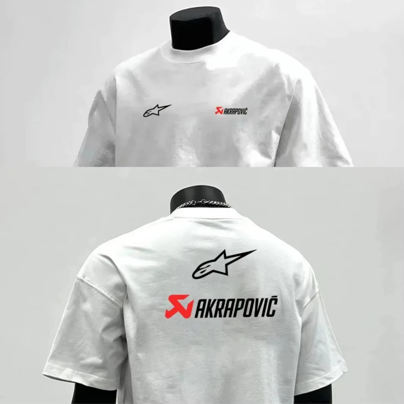 Motorcycle Graphic Short Sleeve T-shirt For Sports Outfits