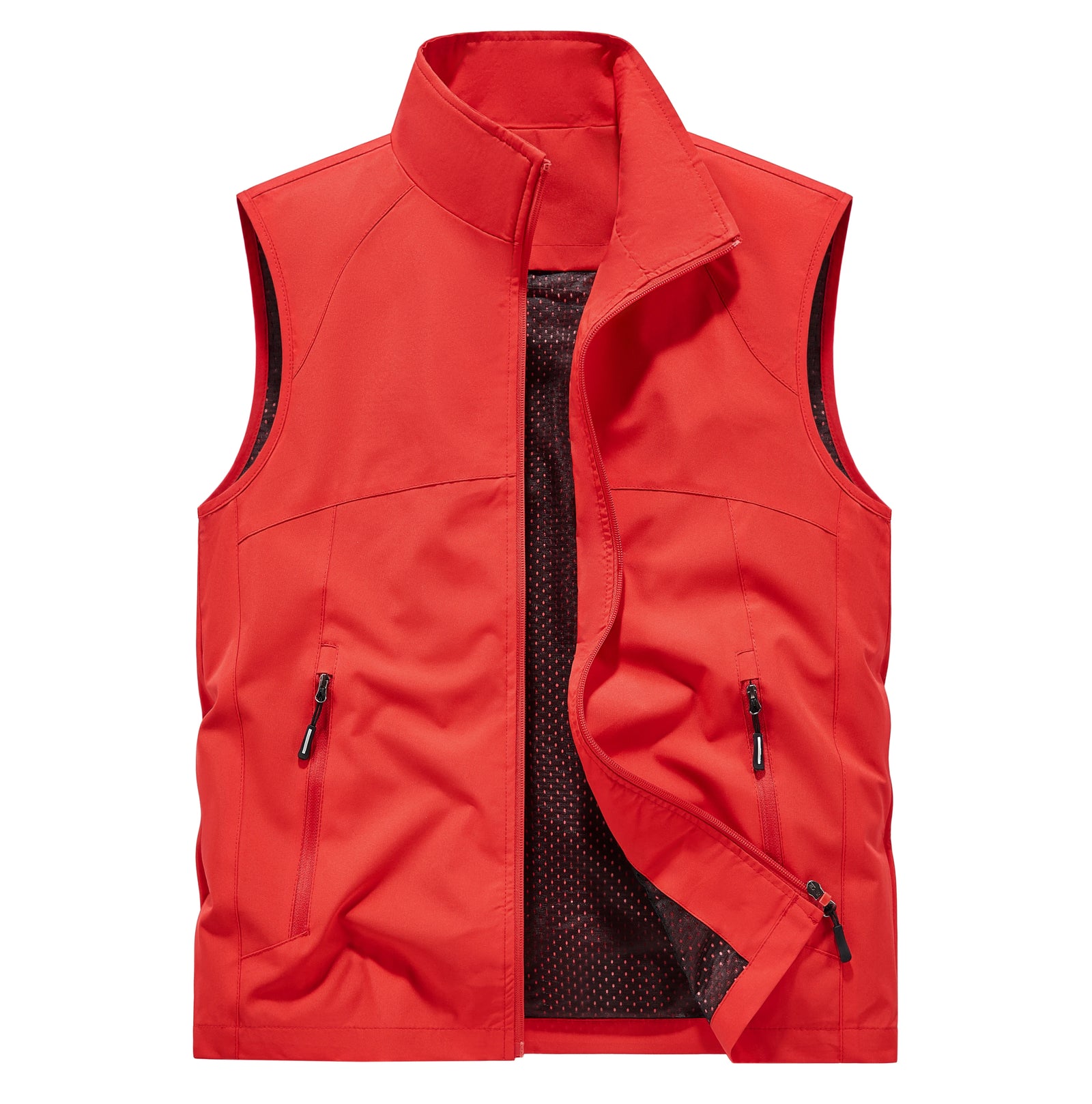 Men's Stand Collar Outdoor Vest