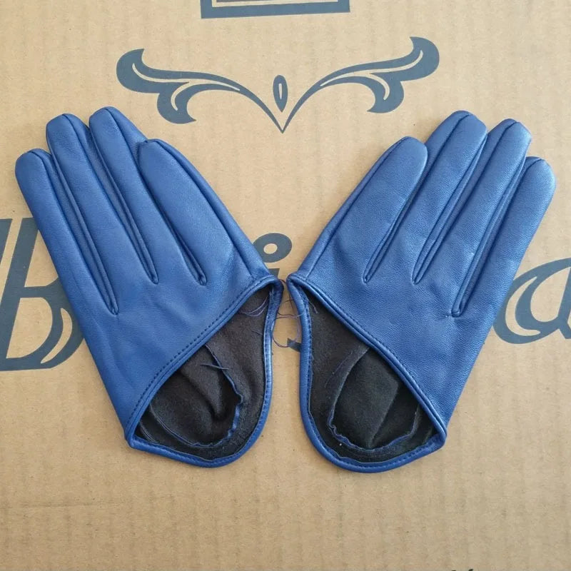 Colorful Half Palm Gloves with Open Finger Styling