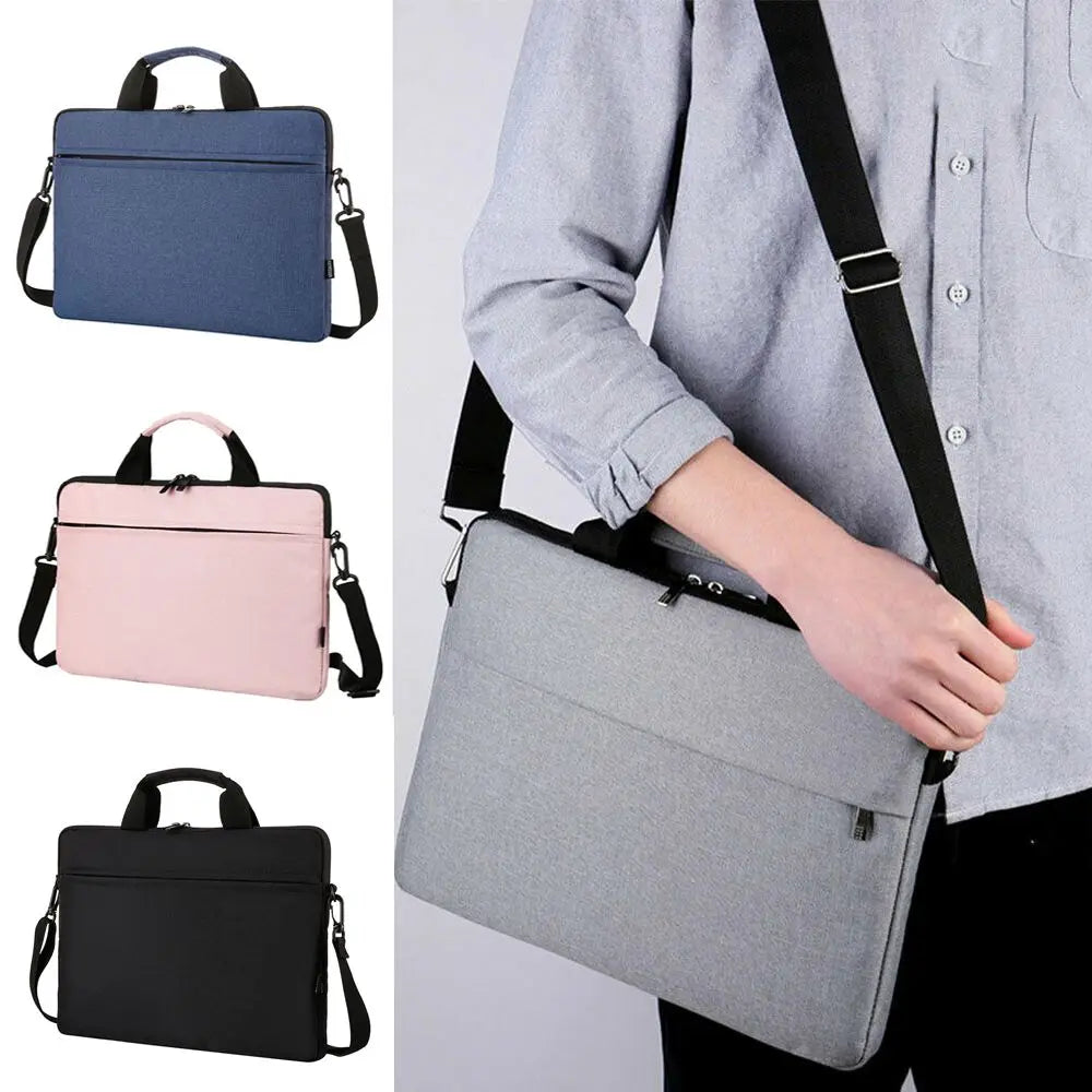 Laptop Carry Bag with Handles and Shoulder Strap in Size Options