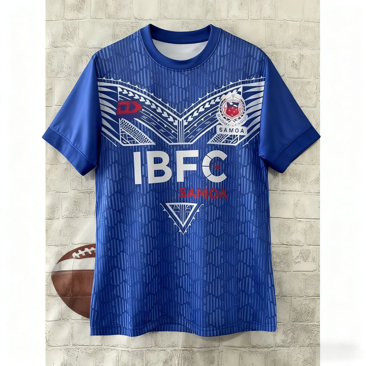 Rugby Graphic Short Sleeve Crew Neck Sports T Shirt