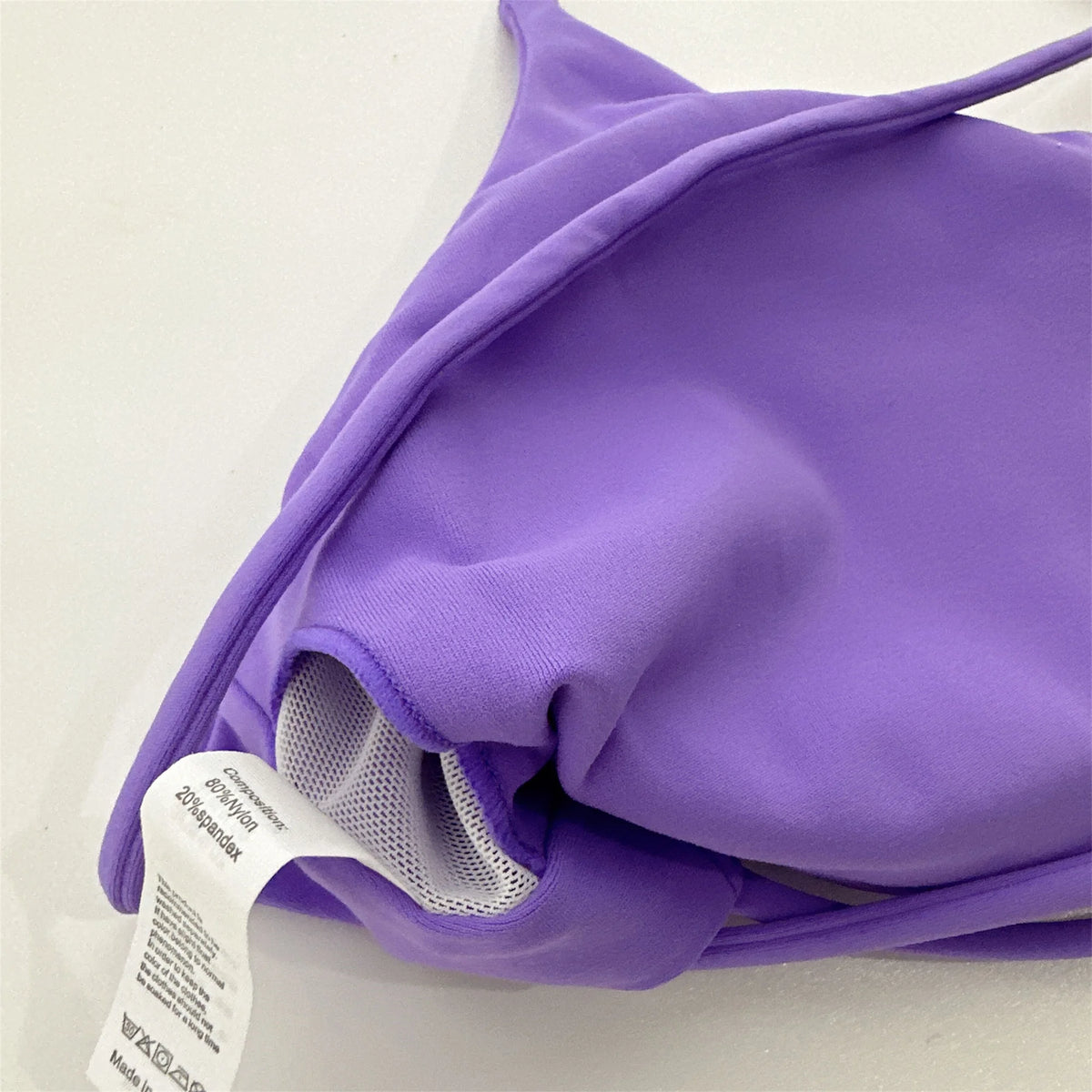 Women's Thin Strap Cross Back Sports Bra