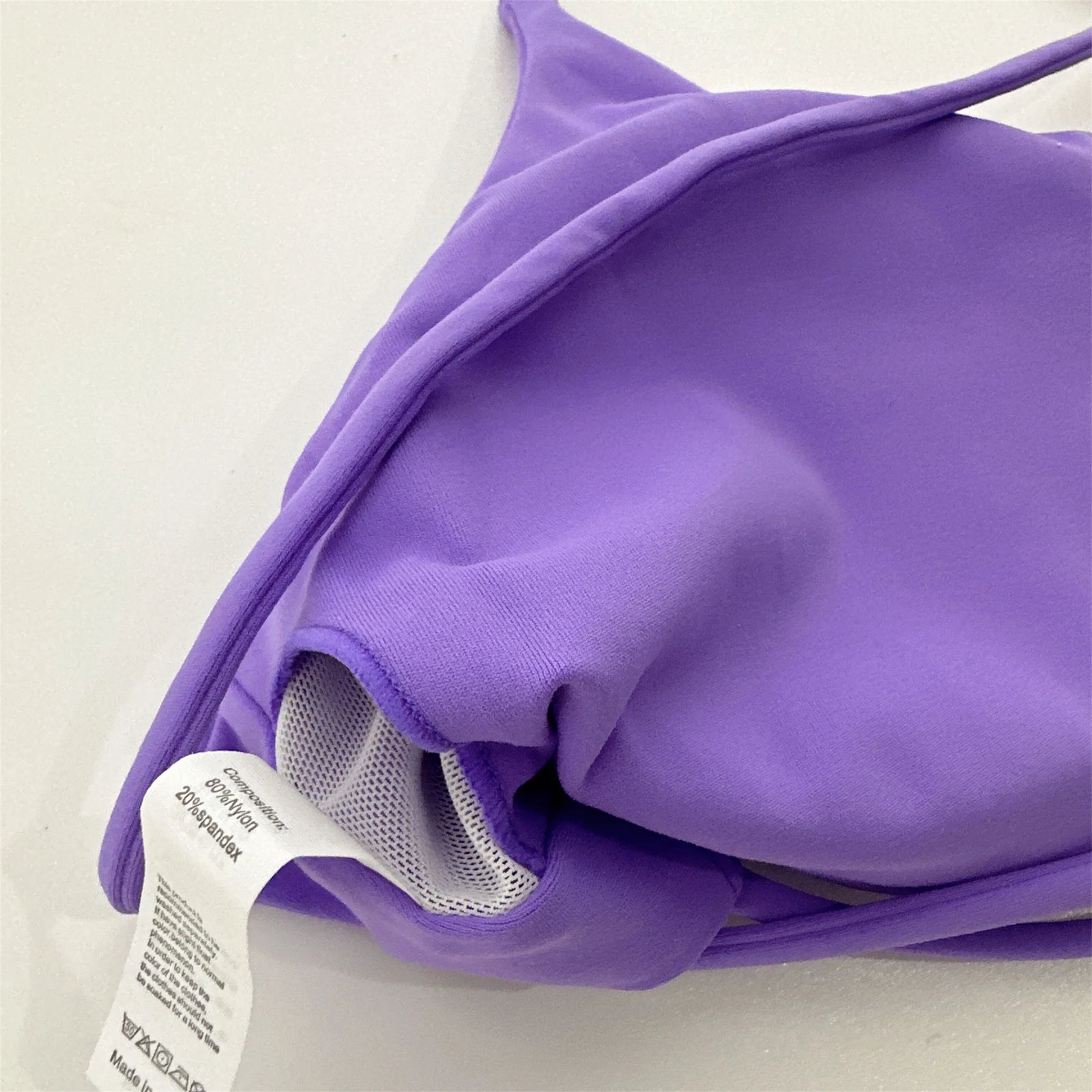 Women's Thin Strap Cross Back Sports Bra