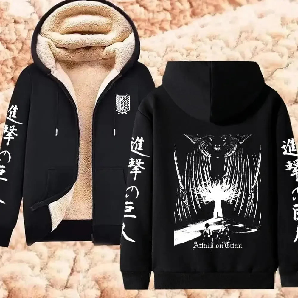 Hooded Long Sleeve Full Zip Casual Streetwear Jacket