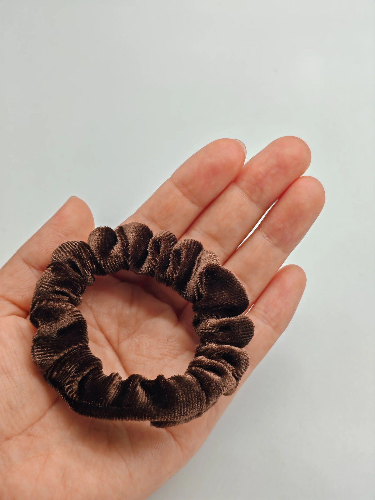 Fabric Scrunchie Elastic Hair Band for Ponytail and Bun Styling