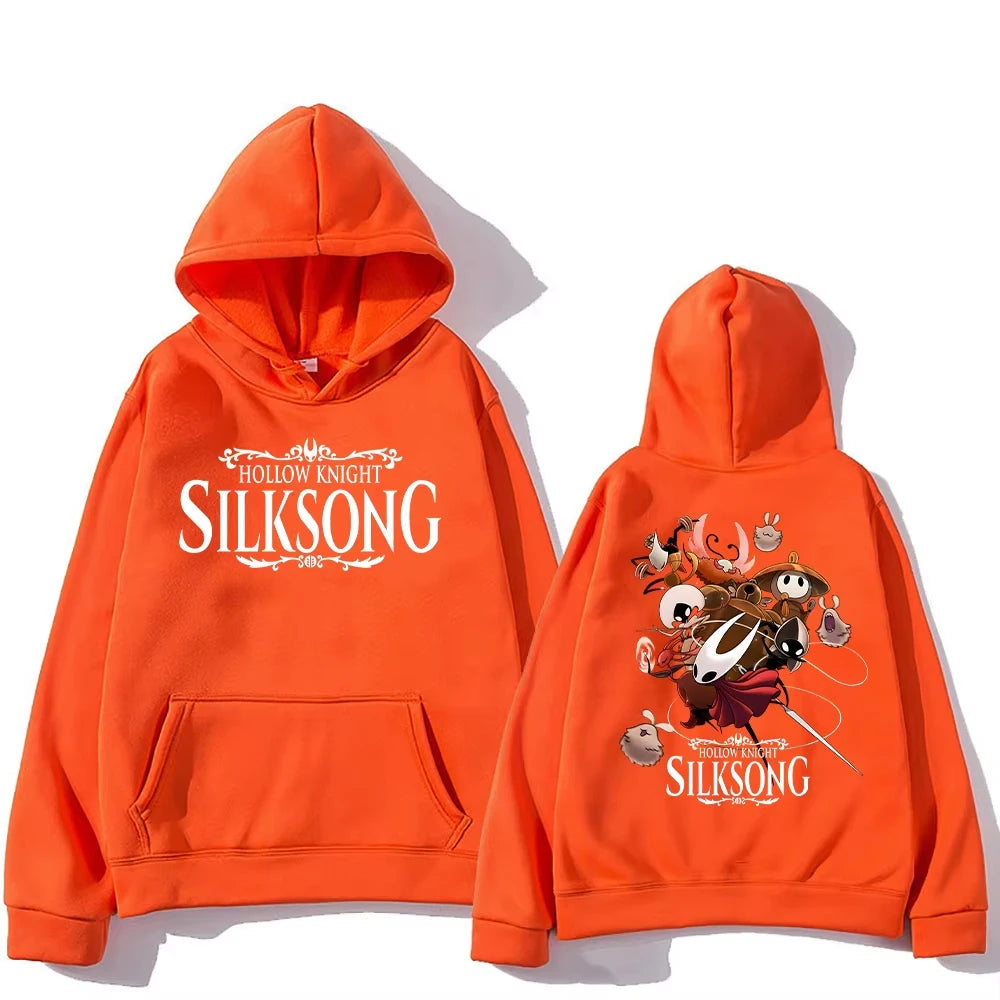 Game-Graphic Long-Sleeve Pullover Hoodie