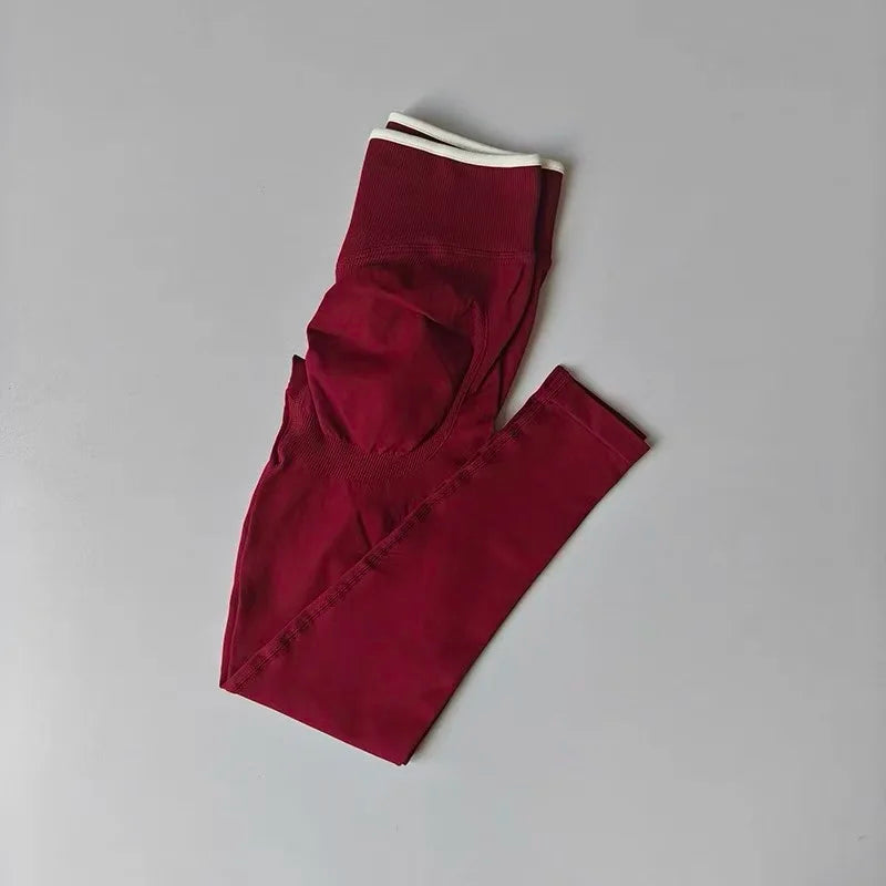 Women's Side Pocket Full Length Leggings For Workout Outfits