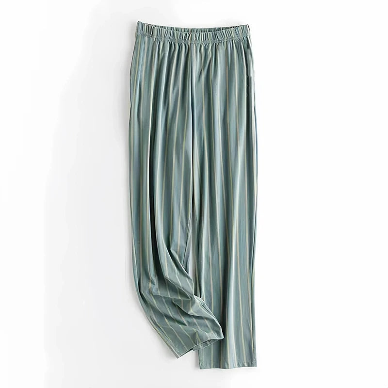 Men's Printed Long Pajama Pants with Pack Options
