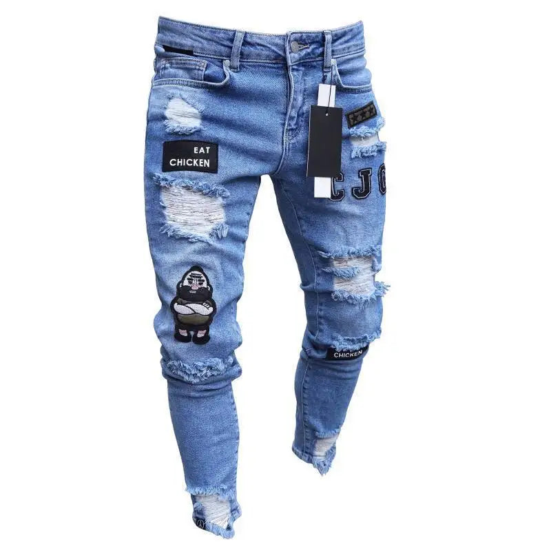 Men's Straight Leg Denim Jeans for Casual Everyday Wear