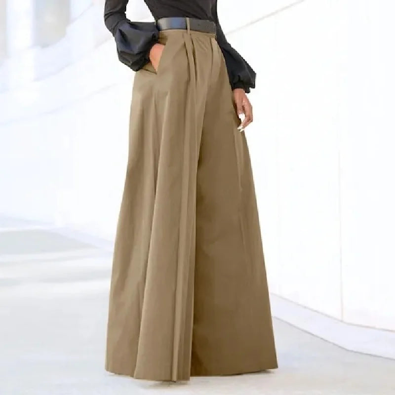 Women’s Cropped Wide-Leg Pants