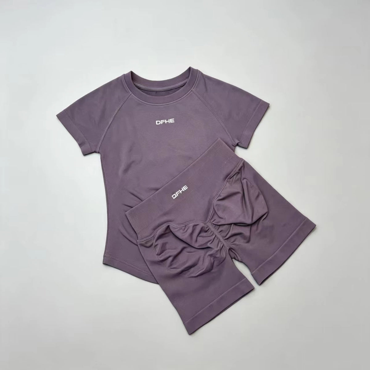 Women's Tee And Shorts Yoga Set For Workout Outfits