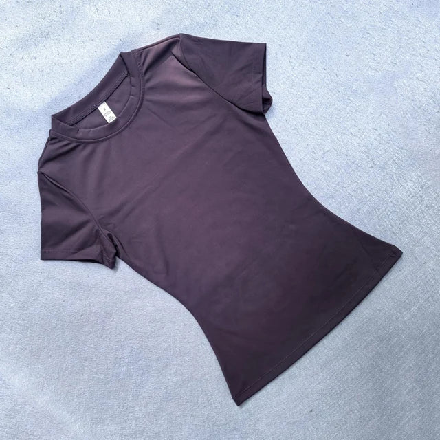 Women's Short Sleeve Yoga T-Shirt