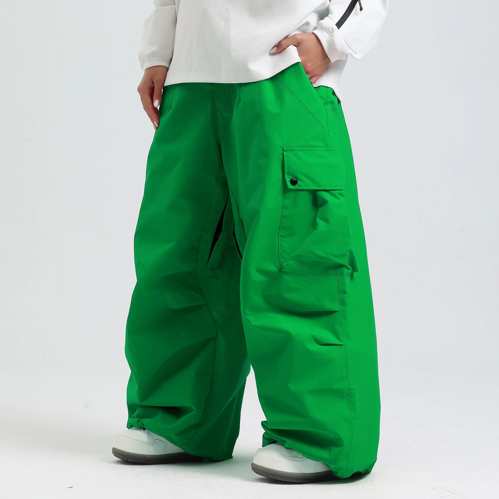 Full Length Loose Fit Ski and Snowboard Winter Pants