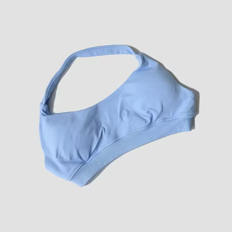 Women's Scoop Neck Halter Sports Bra