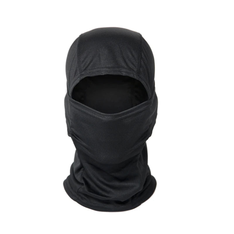 Full Face Balaclava Hood with Solid and Camouflage Options