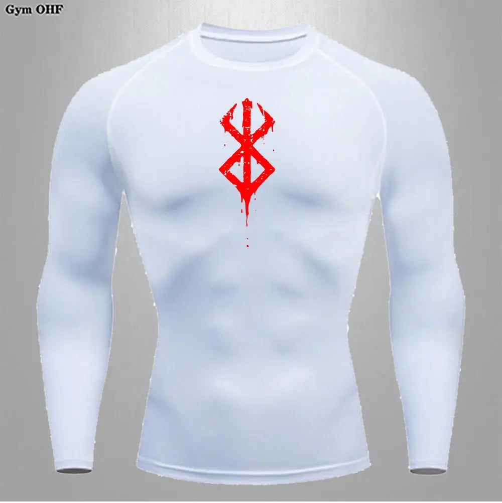 Fitted Crew Neck Short Sleeve Compression T Shirt
