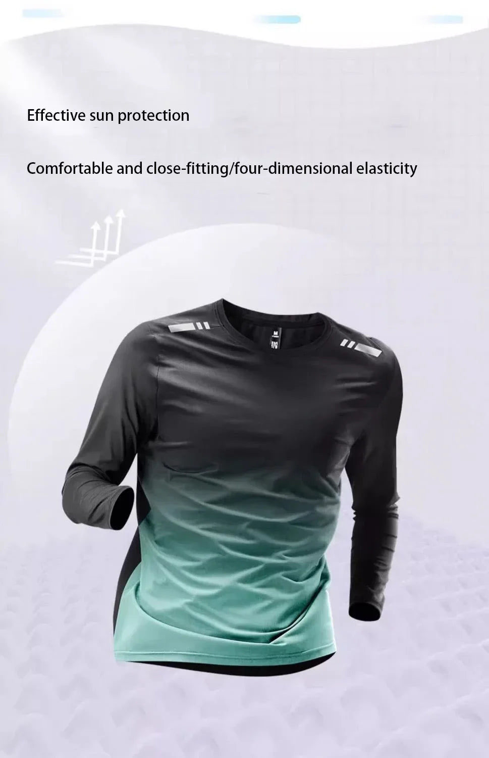 Men's Long Sleeve Swimsuit with Long Pants for Swimming Outfits