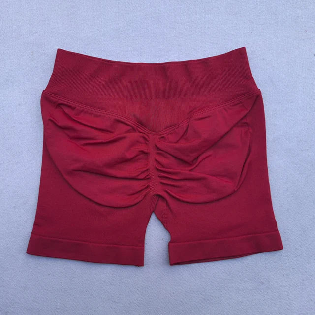 Women's Cross Back Bra And Shorts Yoga Set