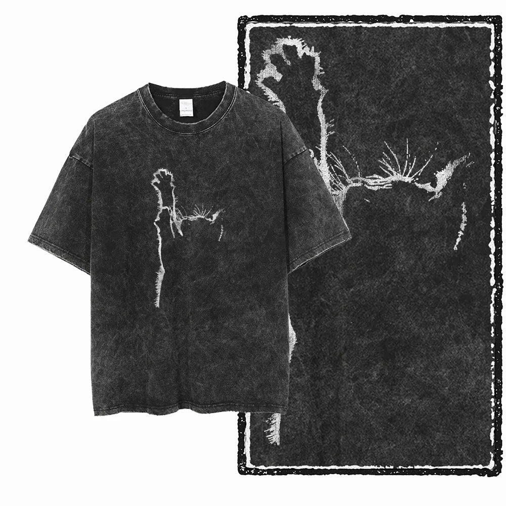 Graphic Crew Neck Short Sleeve Casual Pullover T Shirt