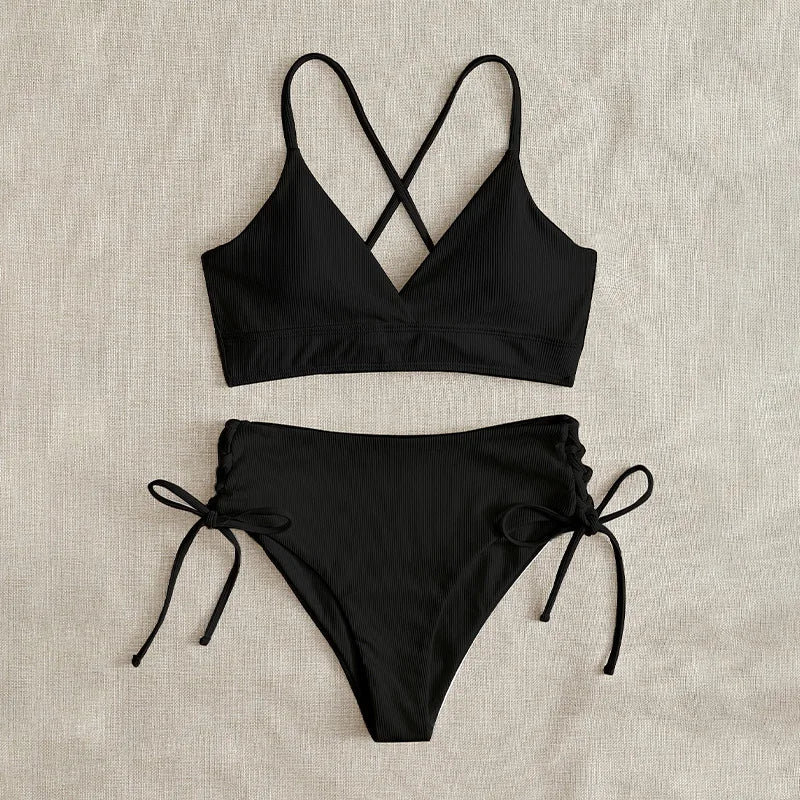V-Neck Triangle Bikini