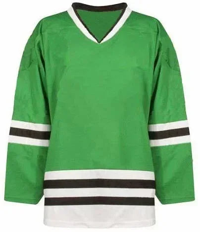 Plain Striped Hockey Practice Long Sleeve Jersey For Sports Outfits