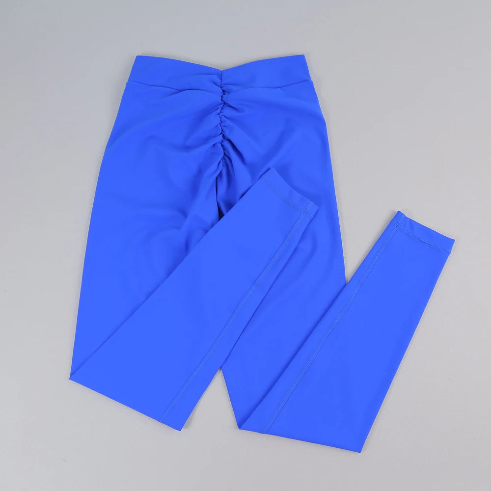 Women's V Back Full Length Leggings For Workout Outfits
